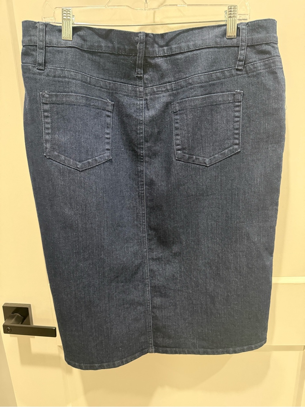JUNEE Dark Blue Denim Skirt - Picture 2 of 3